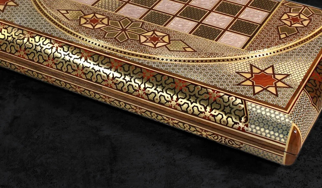 Luxury Backgammon & Chess set